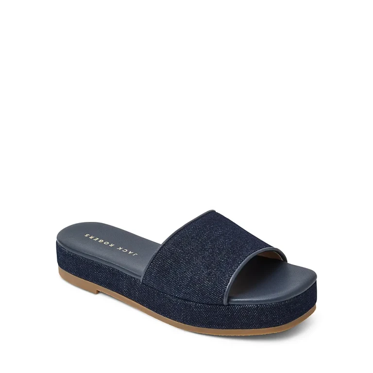 Jack Rogers Women's Bay Denim Flatform Sandals