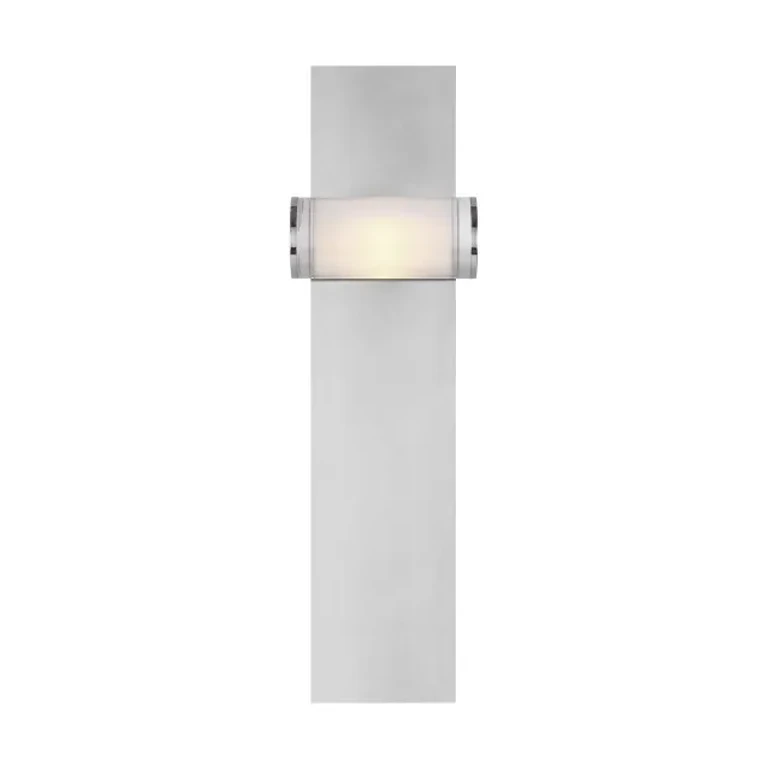 Polished Nickel LED Wall Sconce from the Esfera Collection