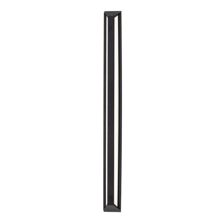 Black LED Outdoor Wall Sconce from the Fulton Collection