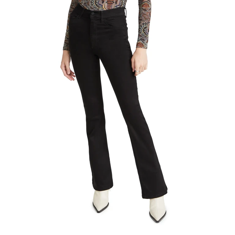 DL1961 Bridget Boot High Rise Instasculpt Jeans Hail 26