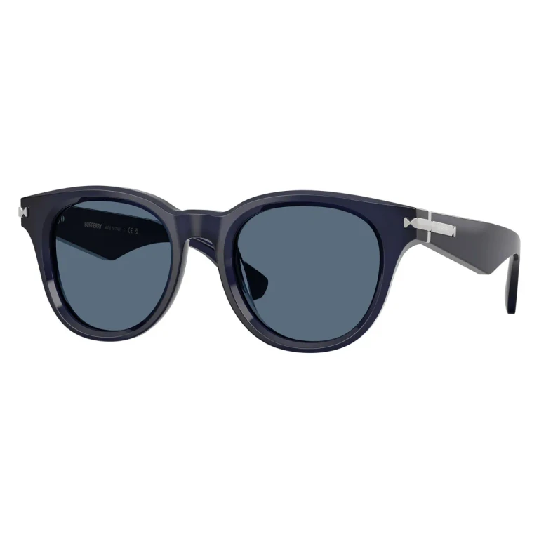 Burberry Blue Oval Mens Sunglasses BE4439 412080 51
