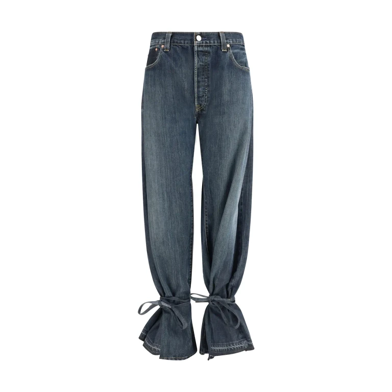E. L.V. DENIM Jeans Woman color Blue (101820103MIDBLUE)