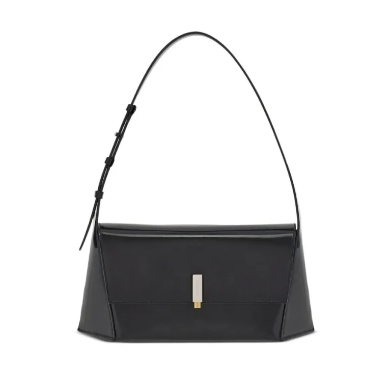 Ferragamo Logo Print Shoulder Bag
