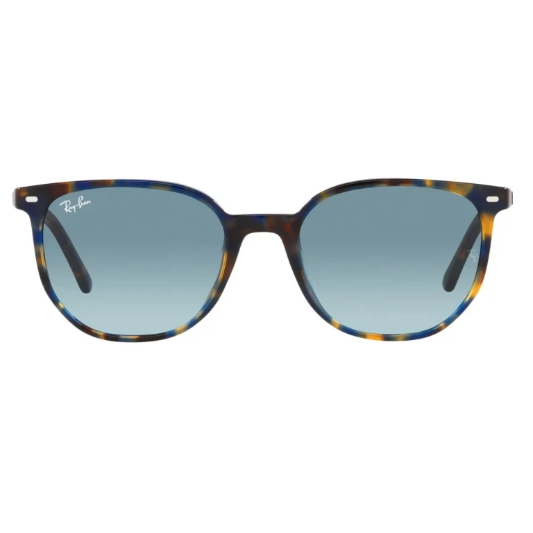 Ray Ban Blue Gradient Gray Square Unisex Sunglasses RB2197 13563M 50