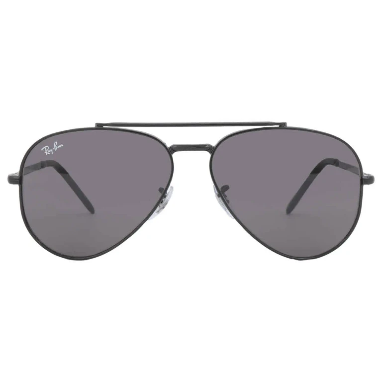 Ray Ban New Aviator Dark Gray Unisex Sunglasses RB3625 002/B1 58