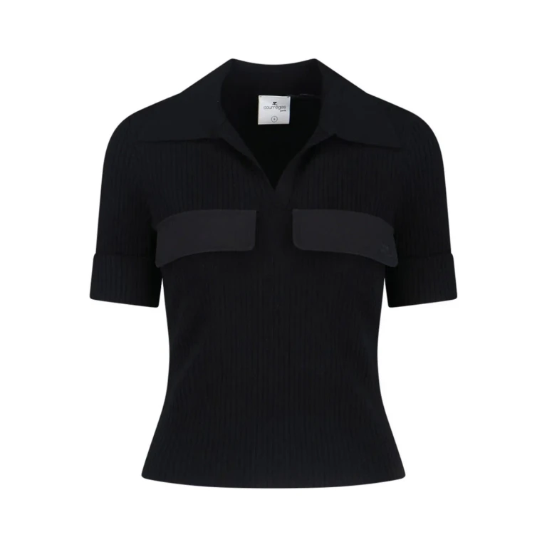 Courreges Polo - Noir
