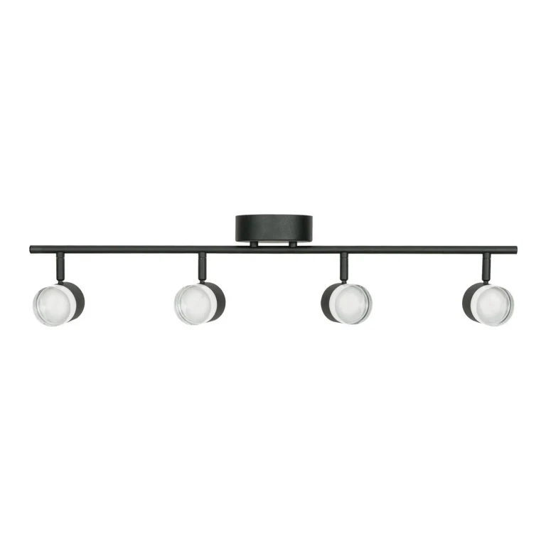Black LED Fixed Rail from the Gregor Collection