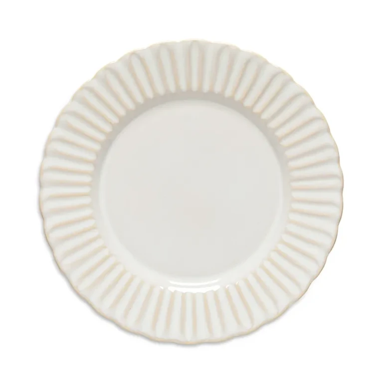 Costa Nova Cristal White Dinner Plate