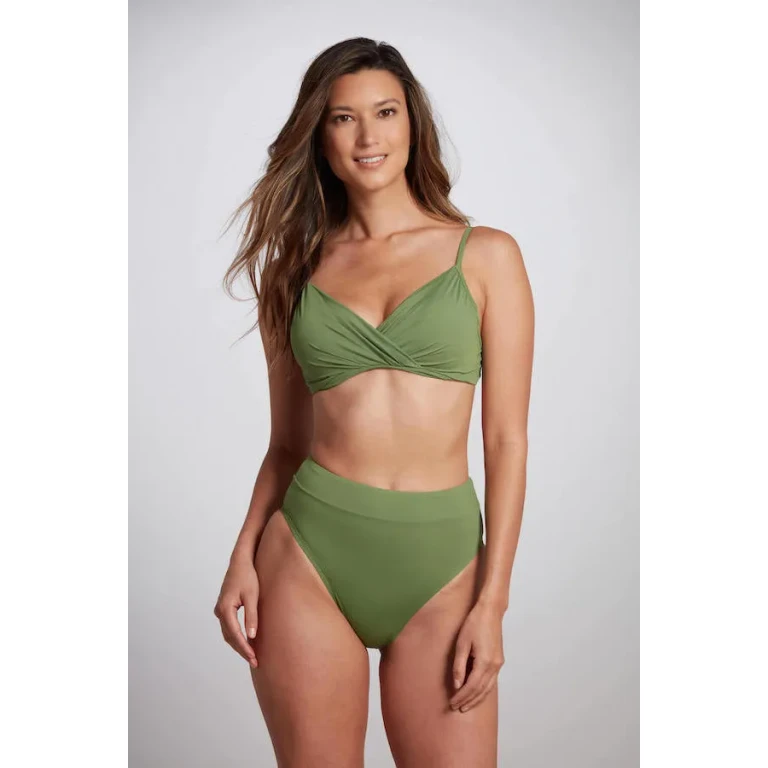 Women's Underwire Bikini Top with Removable Pads