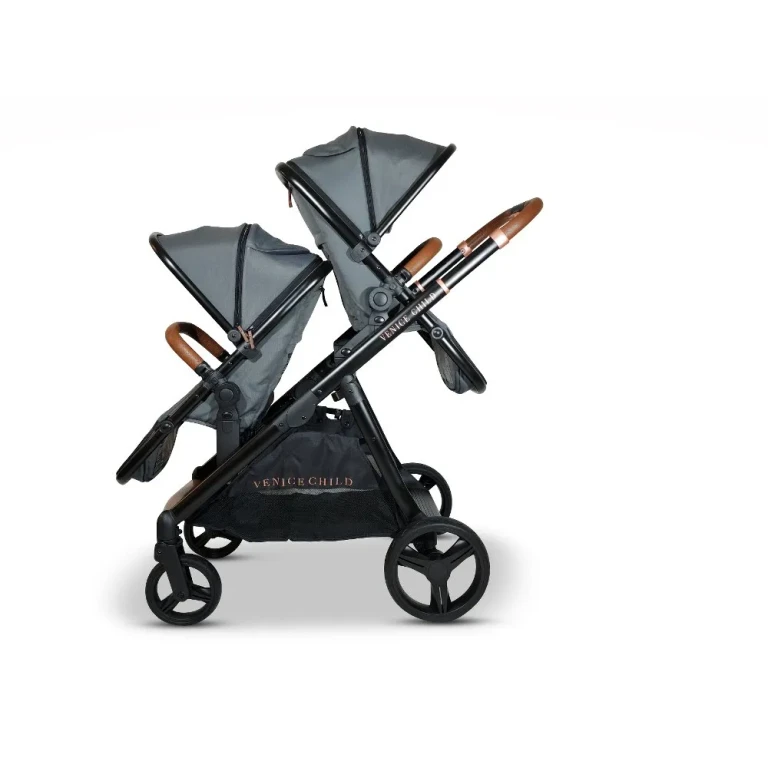 Venice Child Ventura Single to Double Stroller with 2nd Toddler Seat