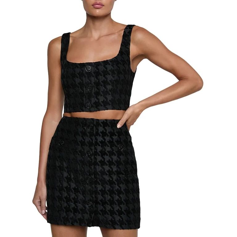 L'Agence Maylin Cropped Top