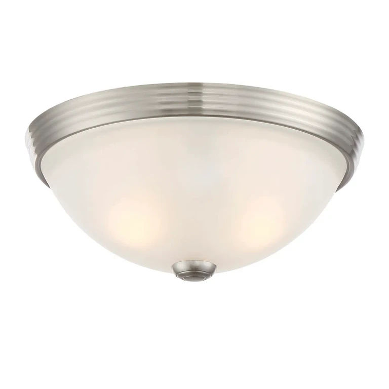 Savoy House Flush Mount Ceiling Light in Satin Nickel - 6-780-11-SN