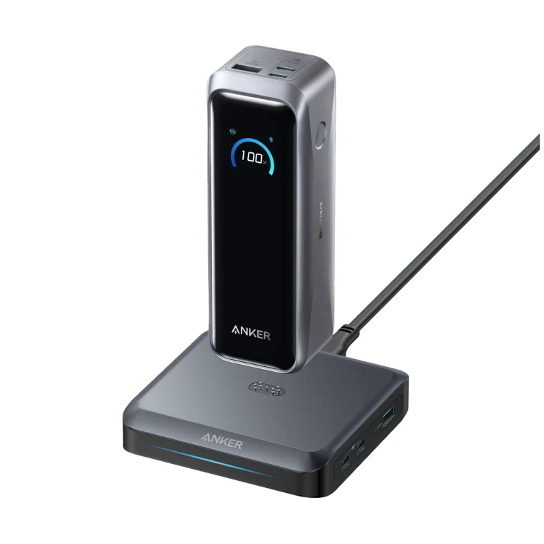 Anker Prime 移动电源 (20K, 220W) 带充电底座