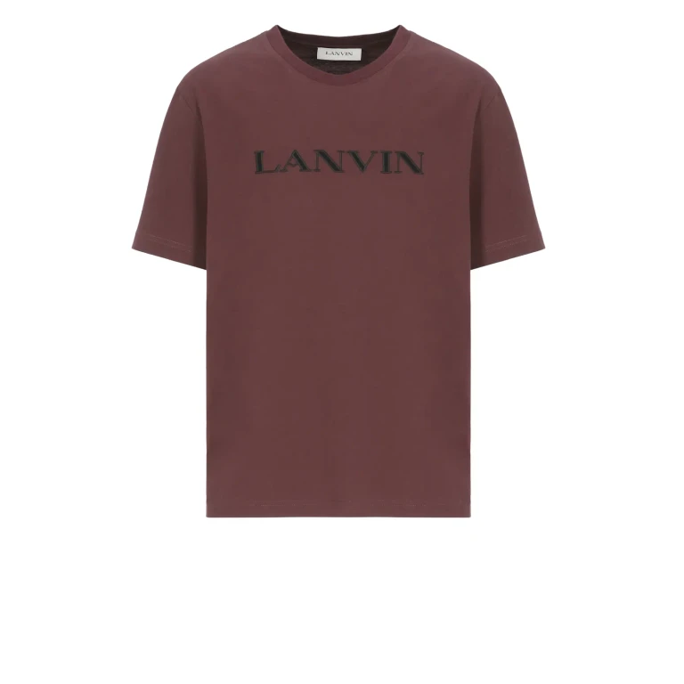 Lanvin T-shirt With Embroidered Logo
