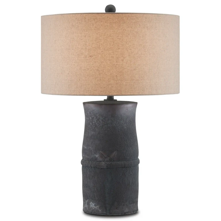 Charcoal Table Lamp from the Croft Collection