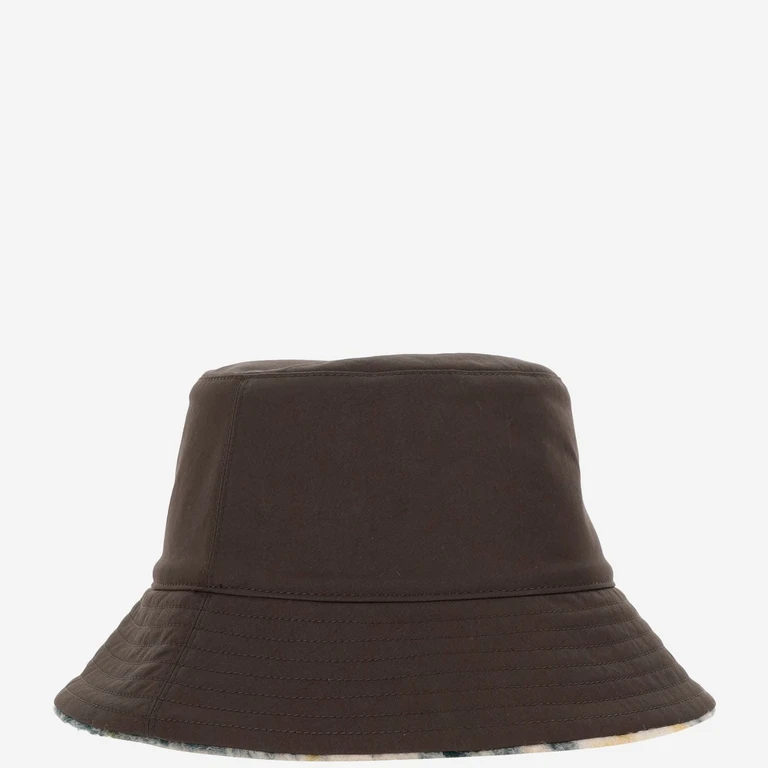 Burberry Reversible Fleece Check Bucket Hat