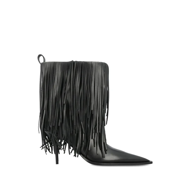 Balenciaga Women's Avenue Fringe Boots