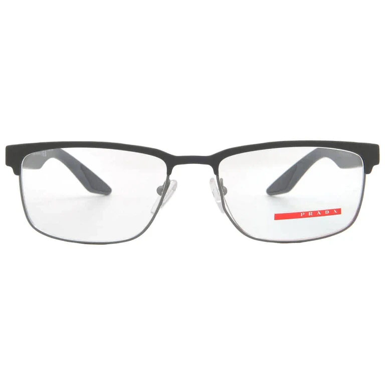 Prada Linea Rossa Demo Rectangular Mens Eyeglasses PS 51PV 06P1O1 54