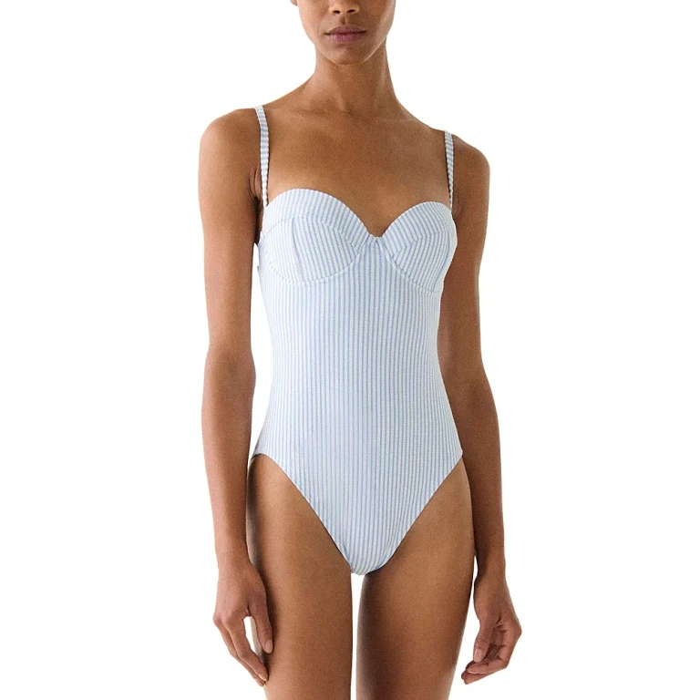 kate spade new york Bow Back One Piece Swimsuit
