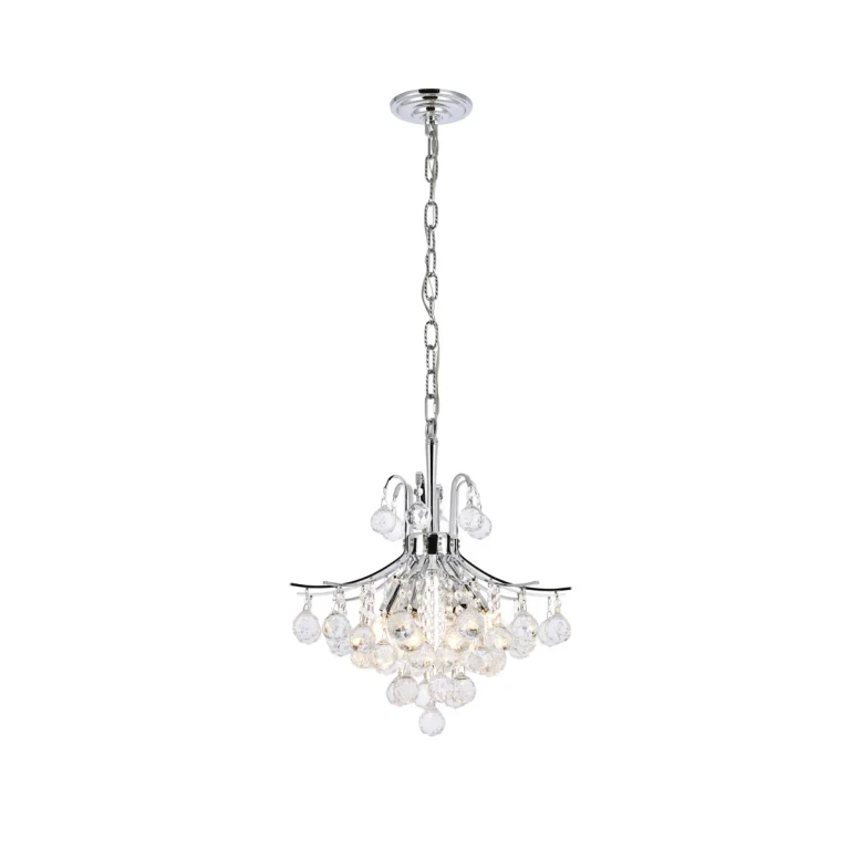 Chrome Six Light Pendant from the Toureg Collection