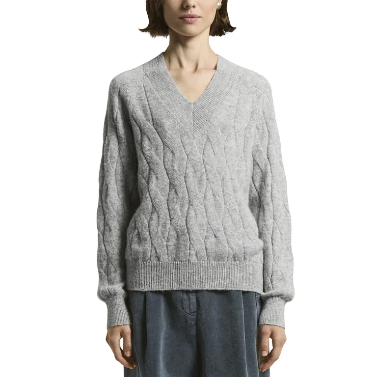 Peserico Knitted V Neck Sweater