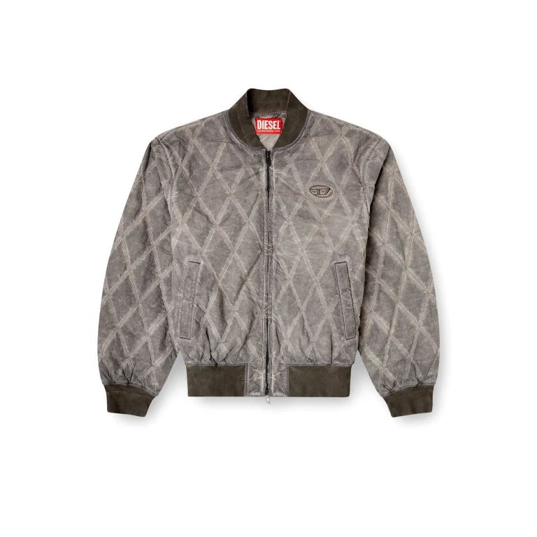 Jacket Men color Grey (A214190IQAX93R)