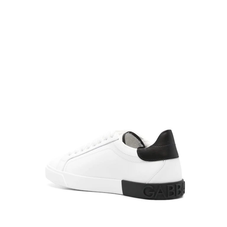 Dolce & Gabbana Sneakers White Agnello 81 % Vitello - Women