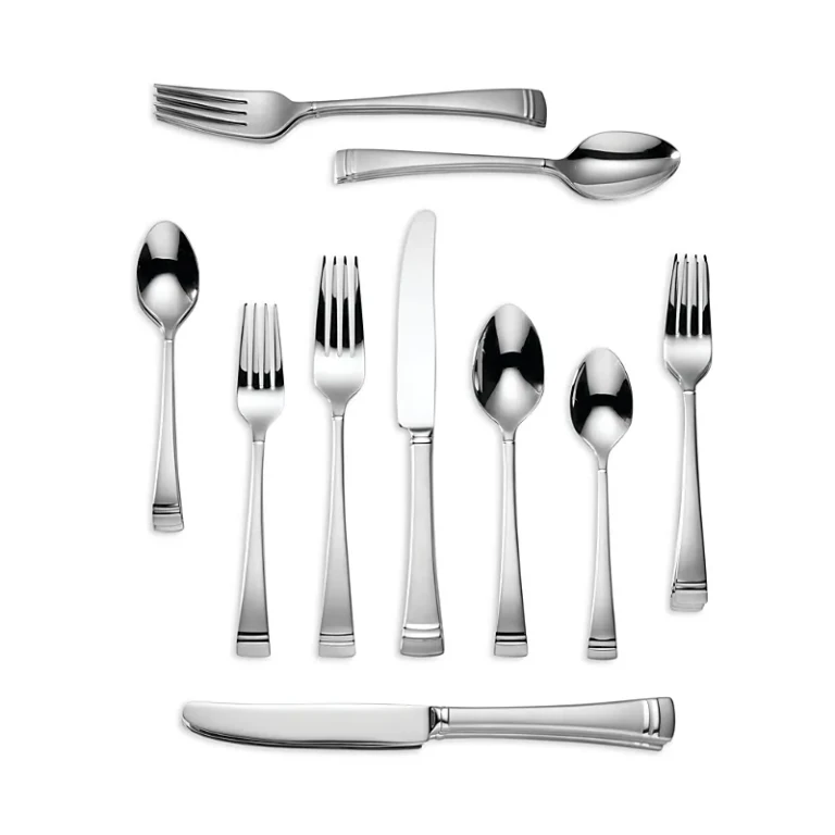 Lenox Federal Platinum Frosted 20 Piece Flatware Set