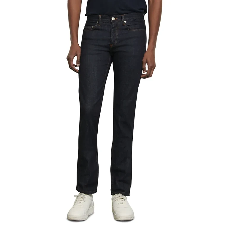 Sandro Slim Fit Jeans in Raw Denim