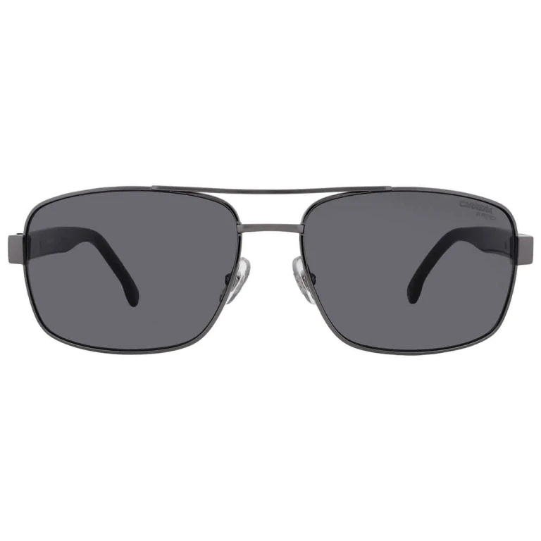 Carrera Grey Rectangular Mens Sunglasses CARRERA 8063/S 0KJ1/IR 61