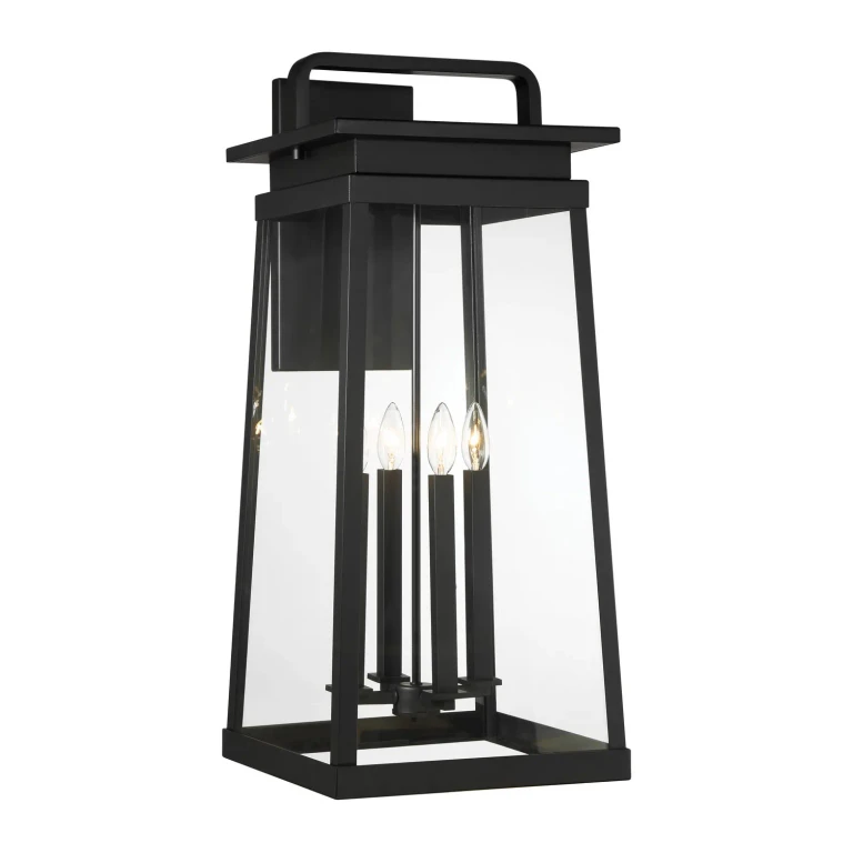 Coal Four Light Outdoor Wall Mount from the Isla Vista Collection