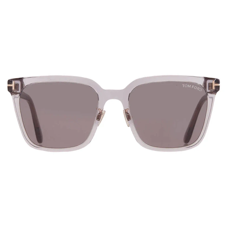 Tom Ford Grey Square Unisex Sunglasses FT1132-K 20A 56