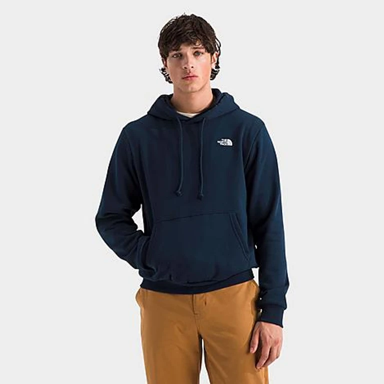 The North Face Men's Evolution Simple Dome Pullover Hoodie in Summit Navy Size: XS