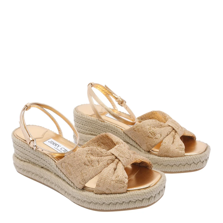 Jimmy Choo Aella Wedge Sandals