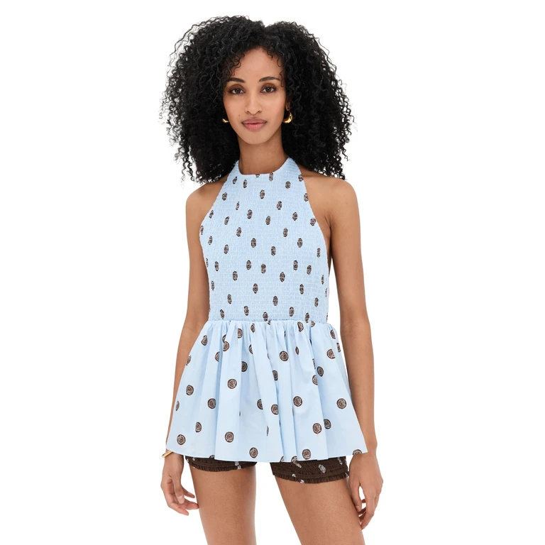 ROAME Wren Halter Top Sea Belle XL