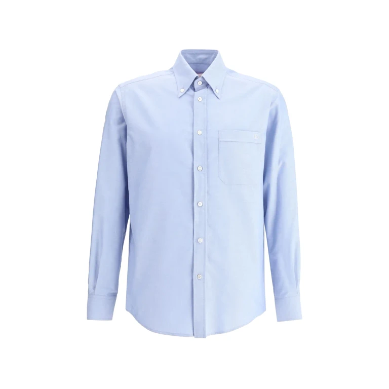 Valentino Light Blue Oxford Shirt
