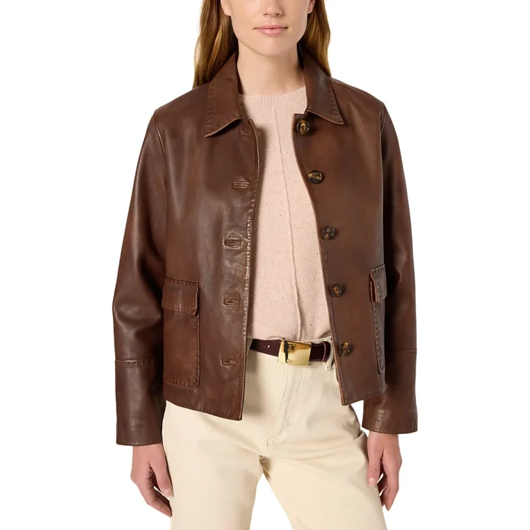 Gerard Darel Naima Leather Jacket
