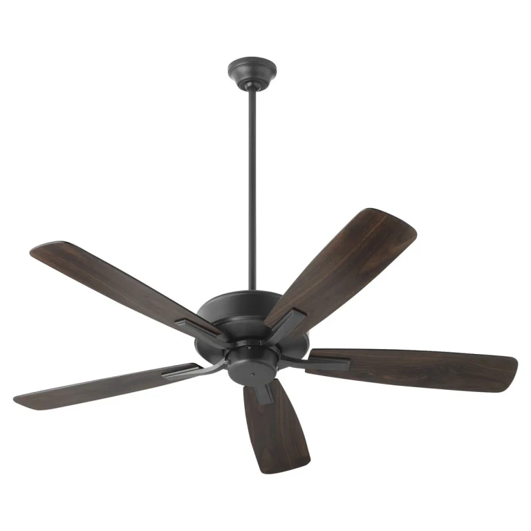 Matte Black 52"Ceiling Fan from the Ovation Collection