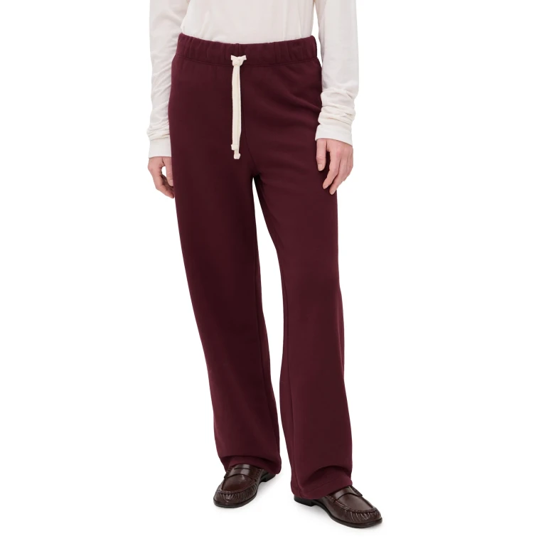 Sold Out NYC The Everyday Sweatpants in Wine Wine M