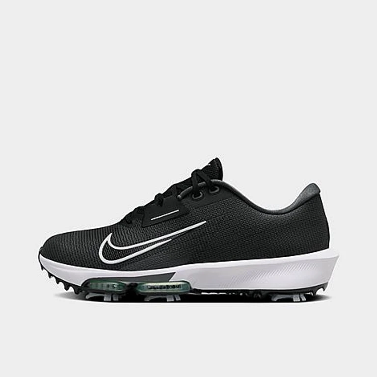 Nike Men's Infinity Tour 2 Golf Shoes in Black/Vapor Green/Iron Grey Size: 7.0