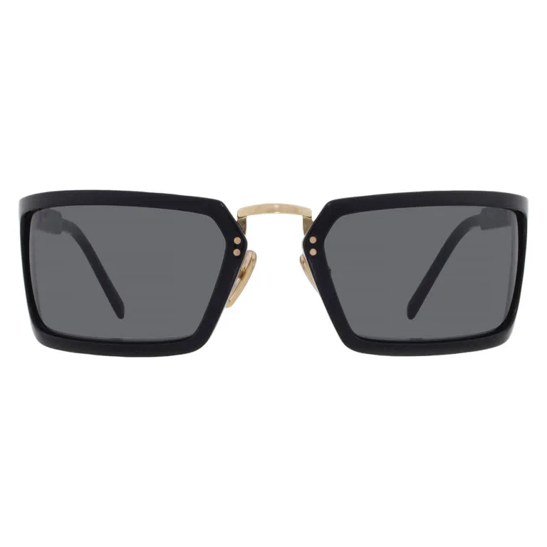 Prada Dark Grey Wrap Mens Sunglasses PR A11S 1AB5S0 62