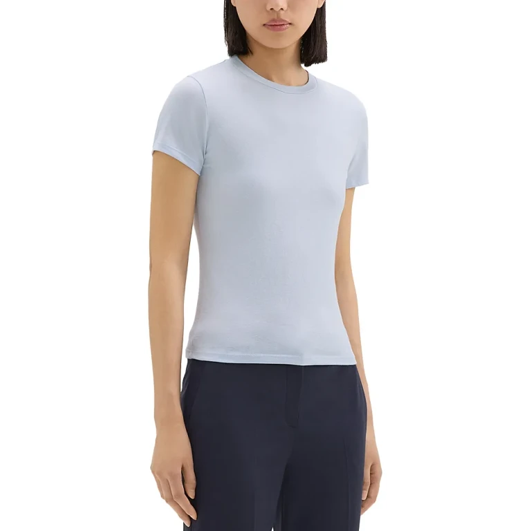 Theory Tiny Tee White S
