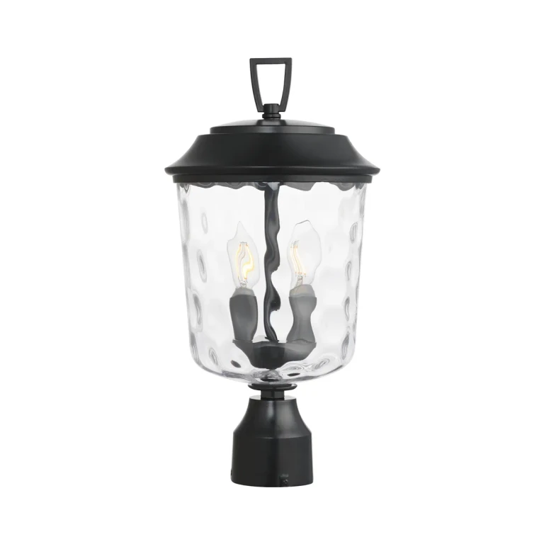 Dark Bronze Post Lantern from the Prescott Collection
