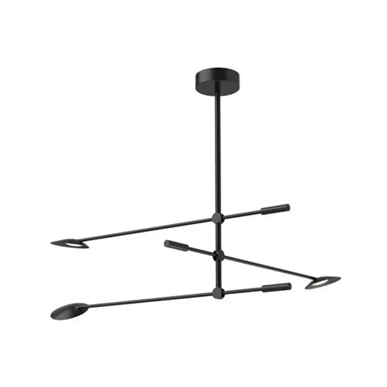 Rotaire Chandelier in Black