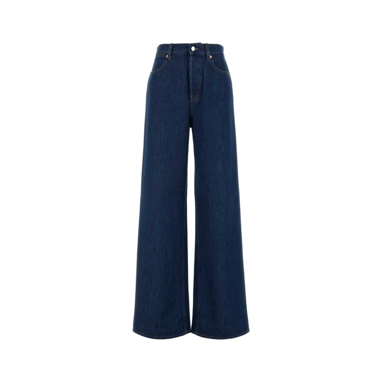 끌로에 와이드 레그 데님