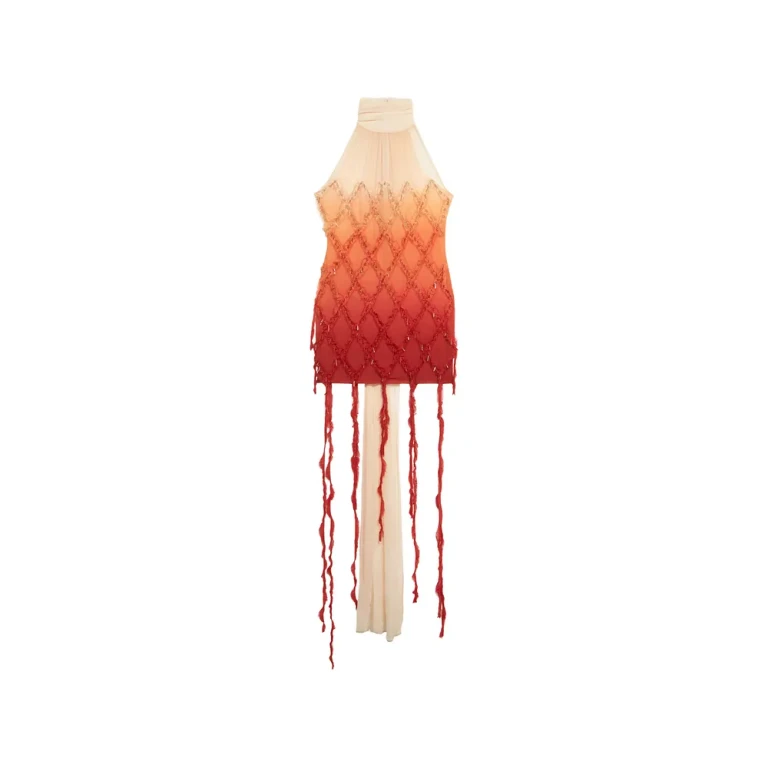 Blumarine Rhombus-embellished Dress