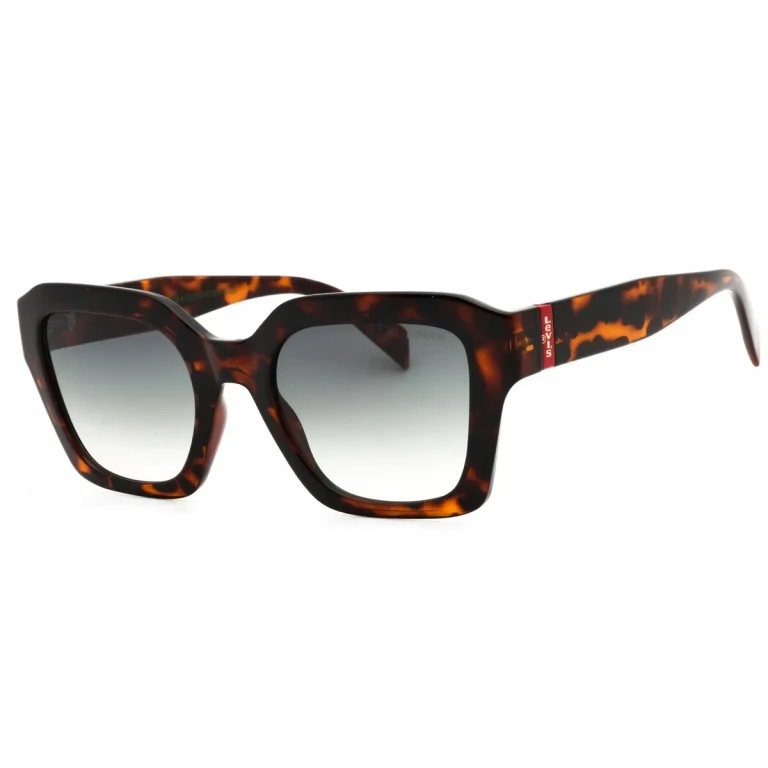 Levi's Green Shaded Square Ladies Sunglasses LV 1027/S 005L/9K 53