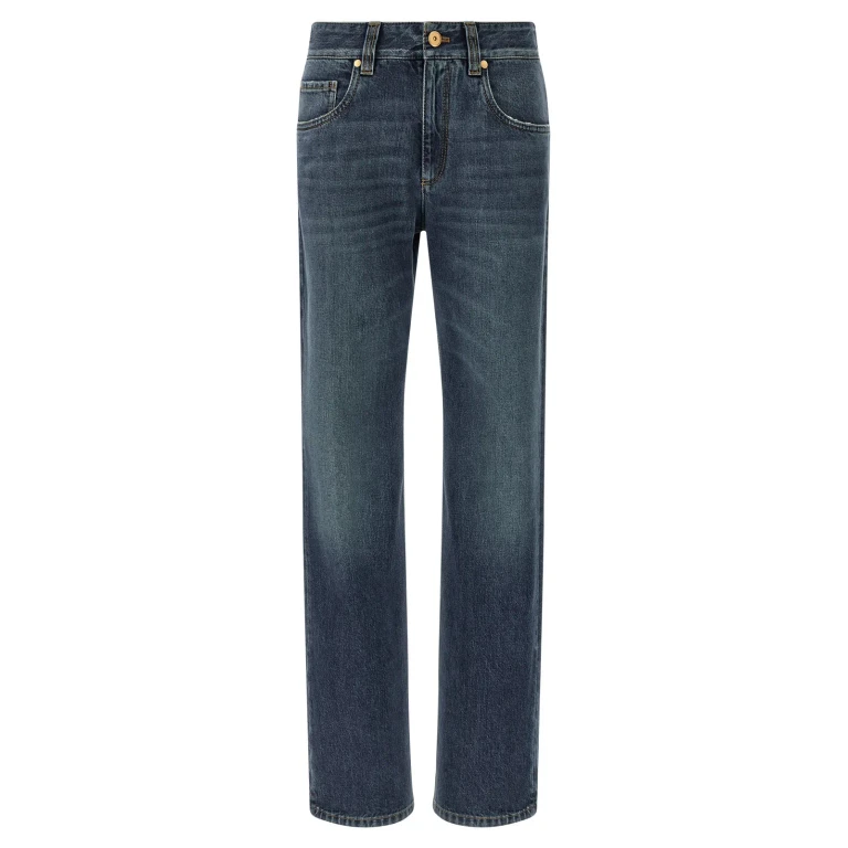 Brunello Cucinelli Bootcut-Jeans - Blau