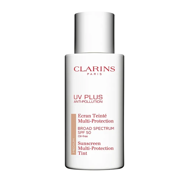 Clarins Uv Plus Anti Pollution Antioxidant Tinted Face Sunscreen Spf 50 1.7 oz.
