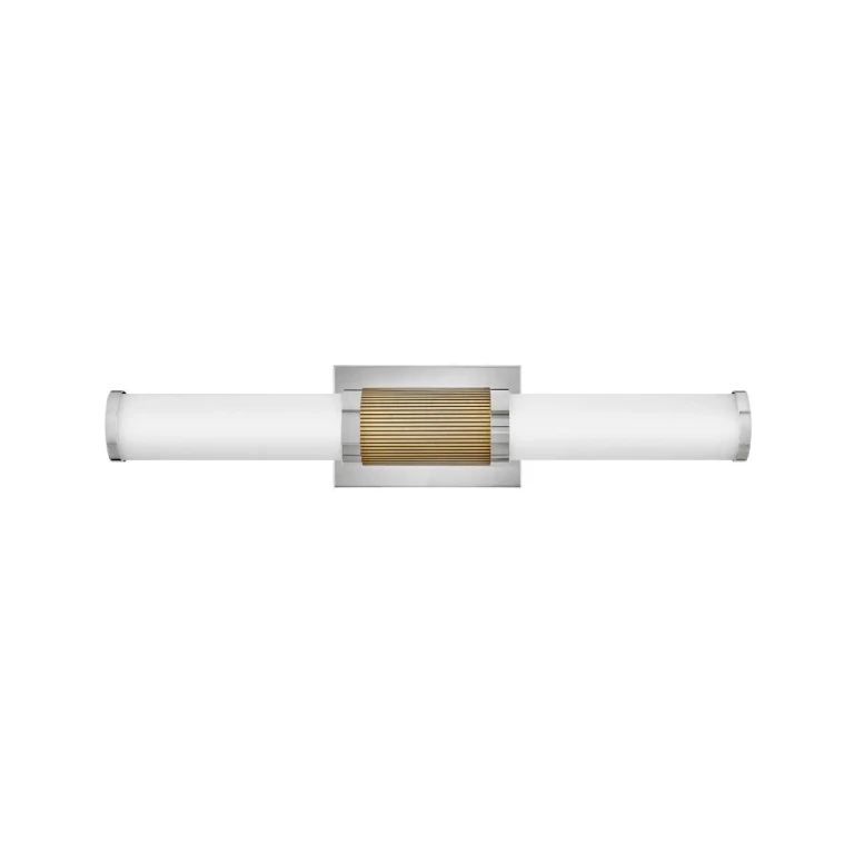 Polished Nickel LED Vanity from the Zevi Collection